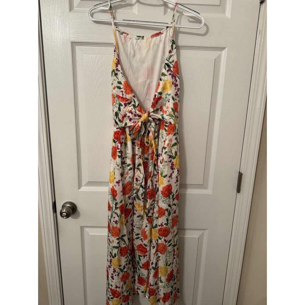NWT Francesca's Johnie Halter Dress Sz XL Floral Midi Cottagecore Girly - Picture 11 of 16